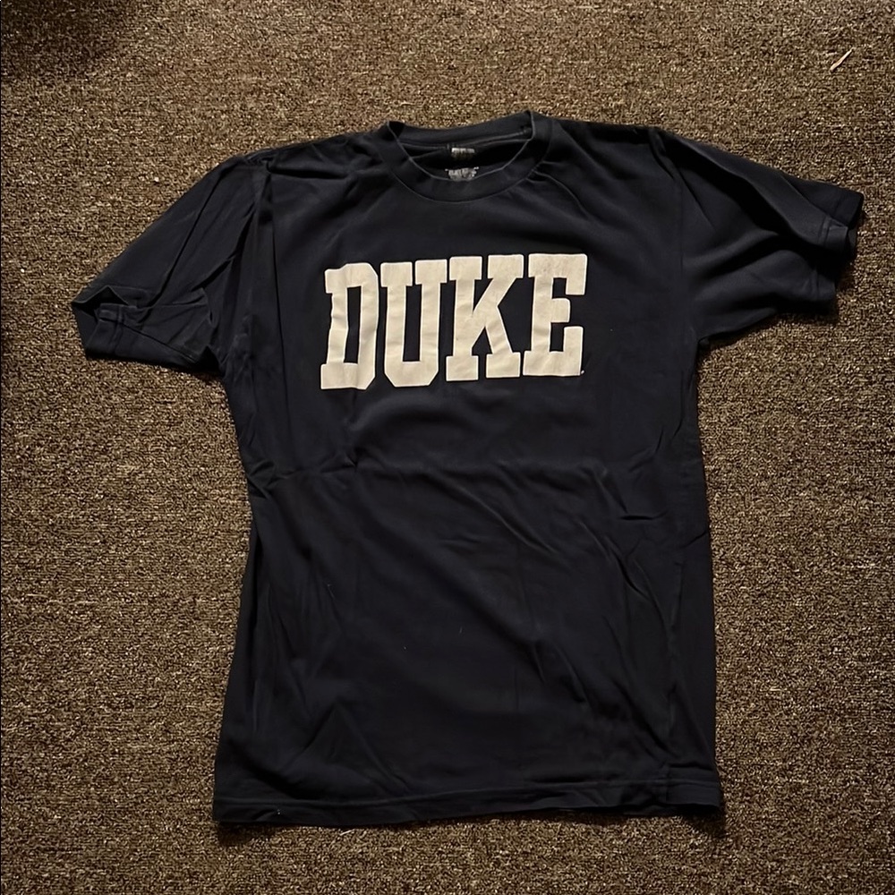 t/o Blue and White Short Sleeve Tee